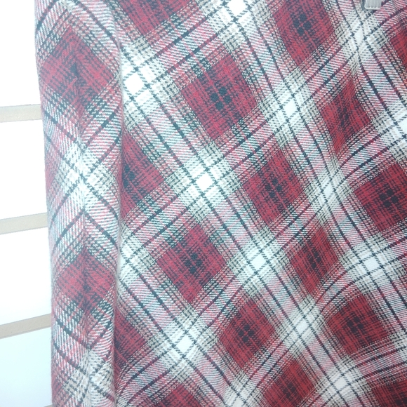 Jessica London Plaid Women's Skirt Size 28W - Picture 7 of 8